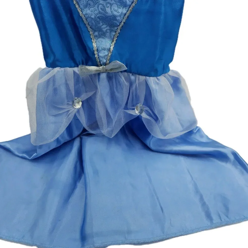 Disney Cinderella Costume Dress Sz 4-6X